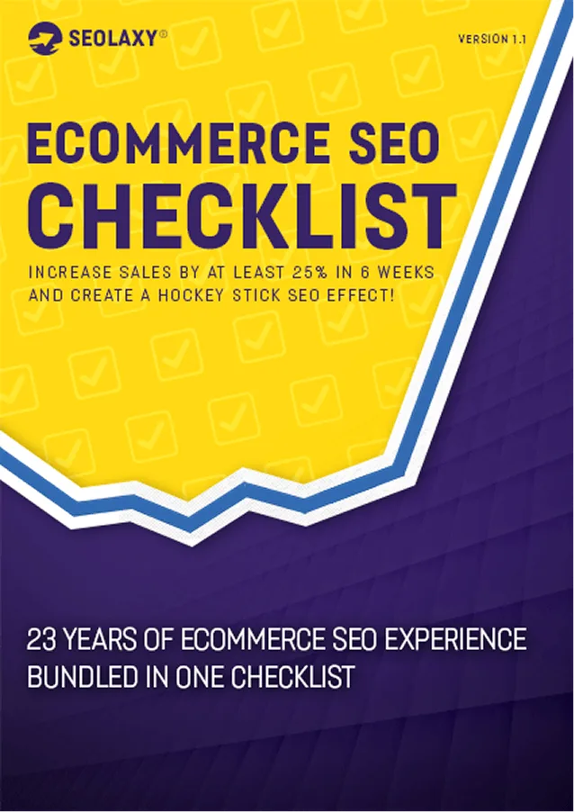 Ecommerce SEO Checklist